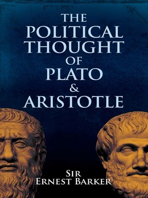 cover image of The Political Thought of Plato and Aristotle